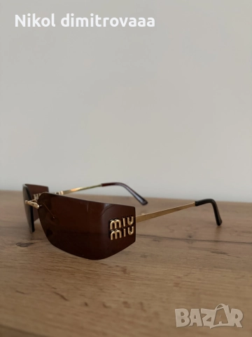 Дамски очила miu miu, снимка 3 - Слънчеви и диоптрични очила - 56010863