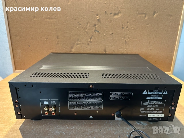 триглав дек "PIONEER CT-737", снимка 11 - Декове - 53711360