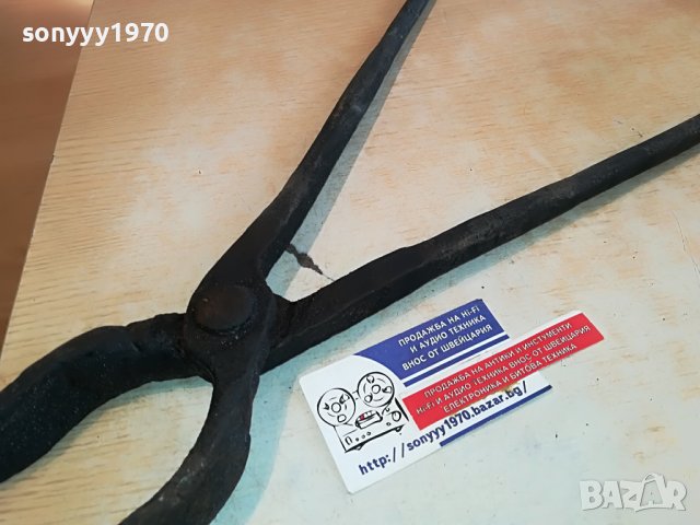 КОВАШКИ КЛЕЩИ 55СМ 2603231817, снимка 5 - Антикварни и старинни предмети - 40142964