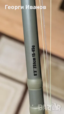 Спининг въдица savage gear SG4 XF 2.51 15-45 + примамки, снимка 2 - Въдици - 56231068