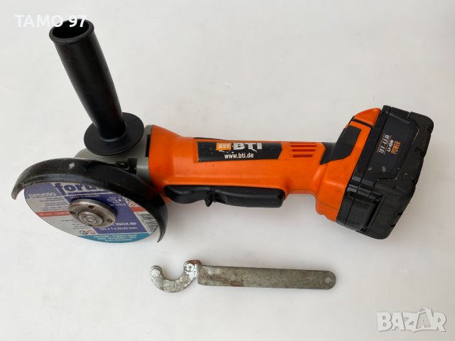 BTi A18BS и BTi A18WKS - Акумулаторен винтоверт и ъглошлайф 2x18V 4.0Ah, снимка 7 - Винтоверти - 41379337