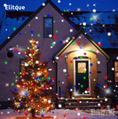 Диско лампа Snow Flower Lamp, снимка 2 - Прожектори - 52866509