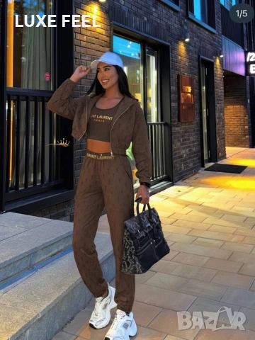 Yves Saint Helens 💎Дамски Комплект -3Части, снимка 3 - Комплекти - 53458417