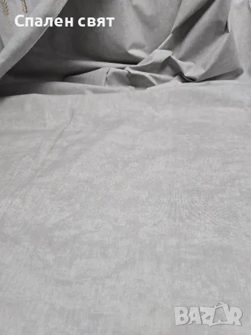 Спални комплекти от Ранфорс 100% памук - цвят сив меланж