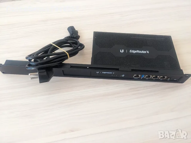 Ubiquiti EdgeRouter 4 кабелен рутер rackmount kit