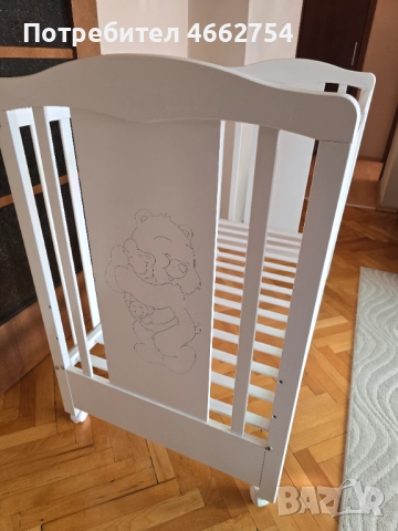 Бебешка кошара, матрак, стол за хранене, нагревател Philips Avent Premium, снимка 3 - Кошарки - 52567418