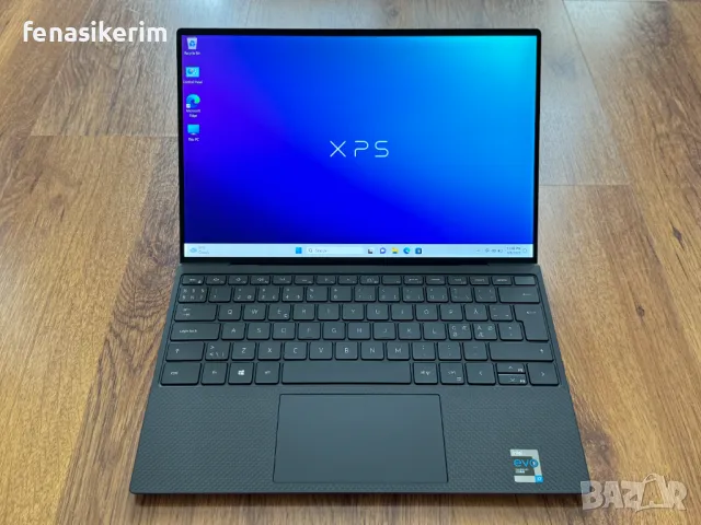 13.4' Full HD+ IPS Core i7-1195G7 DELL XPS 9310 16GB LPDDR4X/512GB NVMe/Подсветкa/Win 11/Бат 10ч., снимка 1