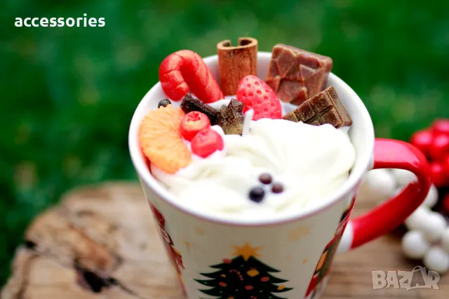 Ароматни ръчно изработени коледни свещи