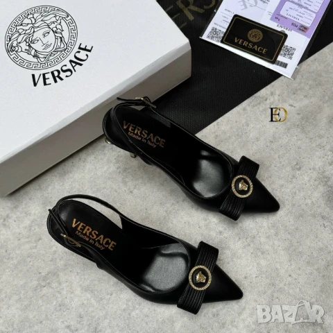 обувки на ток versace , снимка 4 - Дамски обувки на ток - 51305607