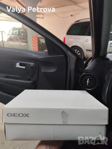 НОВИ Дамски обувки GEOX gunmetal , снимка 6 - Дамски ежедневни обувки - 55711666