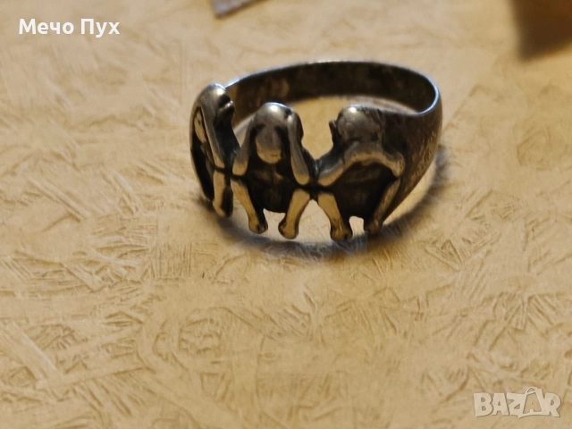 Сребърен пръстен (285), снимка 7 - Пръстени - 52298200