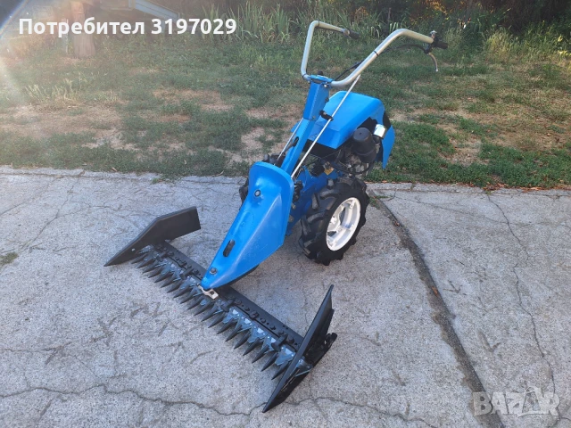 Палцова косачка BCS 730 10к.с.АСМЕ двуколка 115см косилен апарат