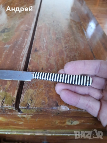 Стар приборен нож #6, снимка 4 - Колекции - 53297835