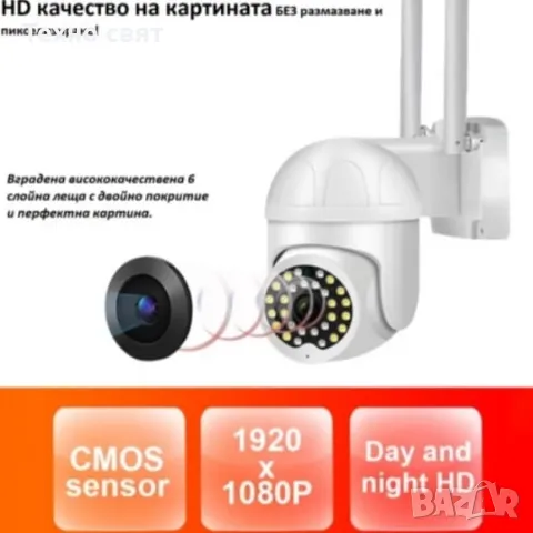 3 бр.Камери 6MP+3 бр.32GB карти 28 лед smart camera ip 67 WIFI, снимка 4 - Камери - 47695322