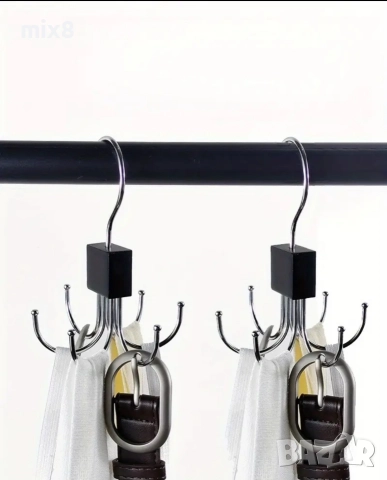 Закачалка за колани, вратовръзки и шалове, снимка 3 - Закачалки - 52844699