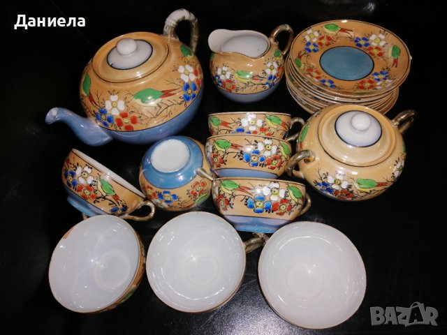 Порцеланов сервиз тип "яйчена черупка" - от 17 части