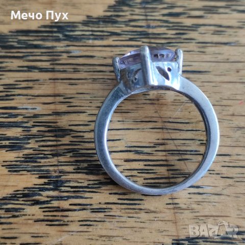 Сребърен пръстен (122), снимка 4 - Пръстени - 39970515