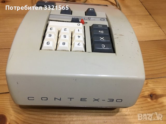 Сметачна машина Contex-30, снимка 3 - Колекции - 38897861