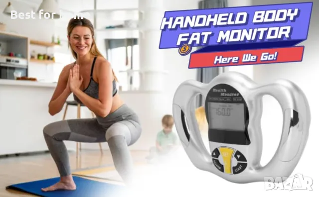 Фитнес анаизатор за телесни мазнини и фигура от SGH Health, снимка 4 - Уреди за диагностика - 47738704
