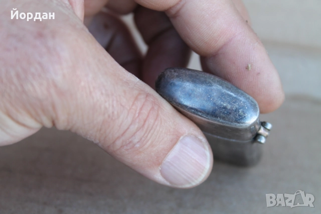 Посребрена запалка , снимка 7 - Запалки - 52367291