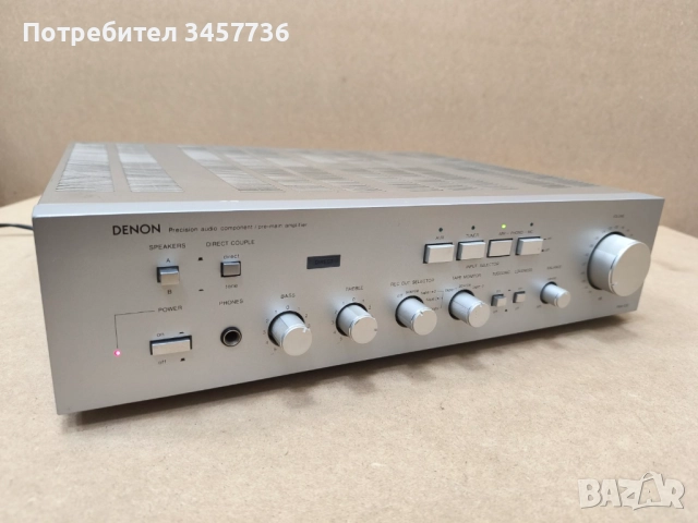 Стерео Усилвател Denon PMA-530 Made in Japan, снимка 14 - Ресийвъри, усилватели, смесителни пултове - 51993695