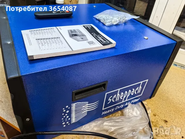 филтрираща система за въздух Scheppach HDA-14 / Scheppach, снимка 2 - Други машини и части - 47528685