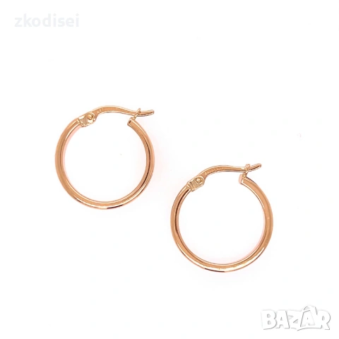 Златни обеци 1,88гр. 14кр. проба:585 модел:36960-1, снимка 2 - Обеци - 53423614