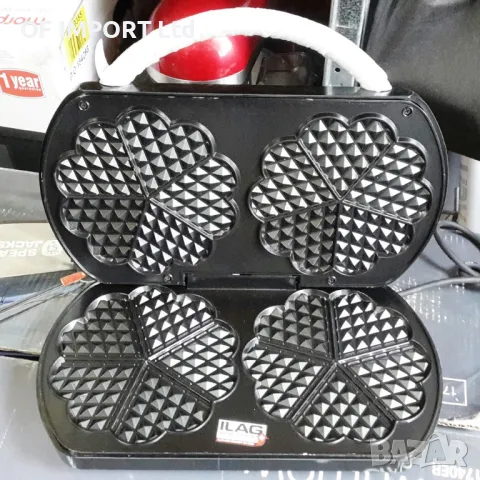 Двоен Гофретник SILVERCREST SDW 1200 C1, снимка 5 - Гофретници - 48686681