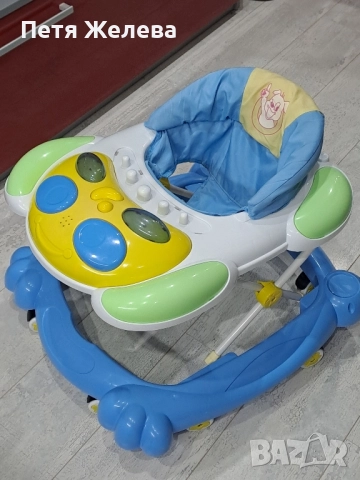 Детска регулируема проходилка с 8 колела