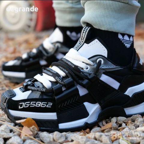 Сникърси Dolce&Gabbana в бяло и черно 