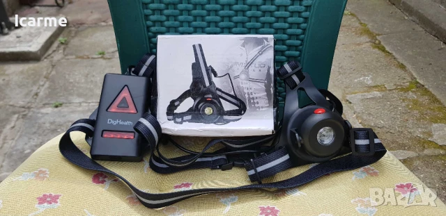 Акумолаторен фенер за гърди за джогинг