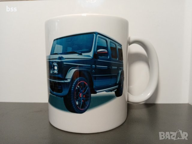 Бяла порцеланова чаша ,,Чашата на шефа!'', снимка 3 - Чаши - 42053132