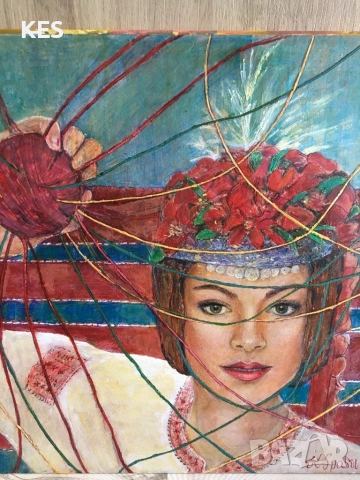 Тъкачка на килими, снимка 3 - Картини - 52867010