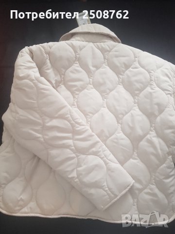 Ново късо бежово яке, снимка 4 - Якета - 42536832