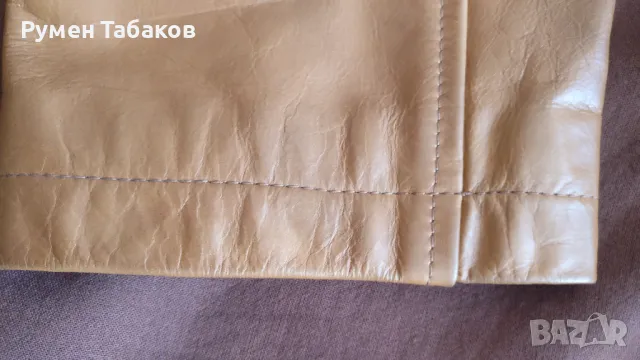 Елегантно кожено яке , снимка 6 - Якета - 49150496