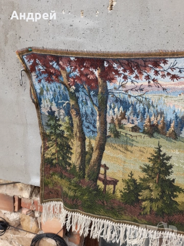 Старинен ковьор,покривка за стена #291, снимка 3 - Антикварни и старинни предмети - 52949446