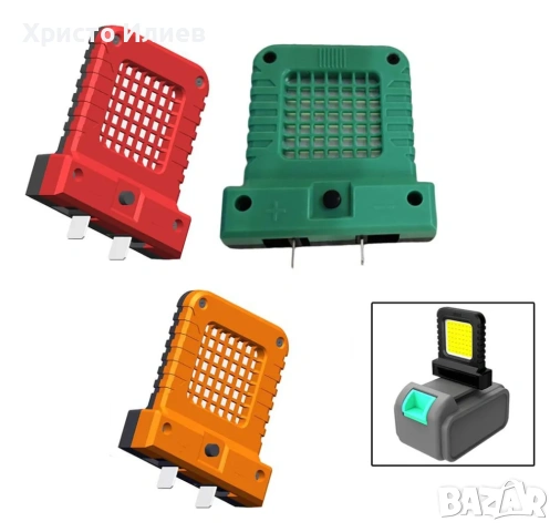 LED работна лампа за Makita DeWALT Milwaukee Bosch, снимка 2 - Други инструменти - 53616984