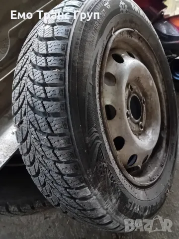 Зимни гуми 175/75/13 с джанти 4х100