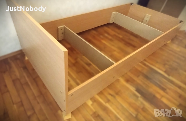 Единично легло + подарък 2 матрака, снимка 3 - Спални и легла - 53770548