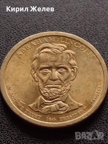 Възпоменателна монета ABRAHAM LINCOLN 16 президент на САЩ (1861-1865) за КОЛЕКЦИЯ 26693, снимка 2 - Нумизматика и бонистика - 40764159