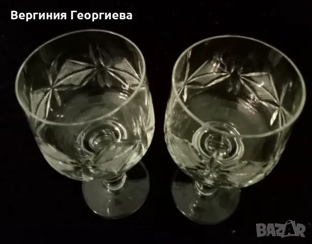 Кристални чаши единични бройки , снимка 4 - Чаши - 50183086