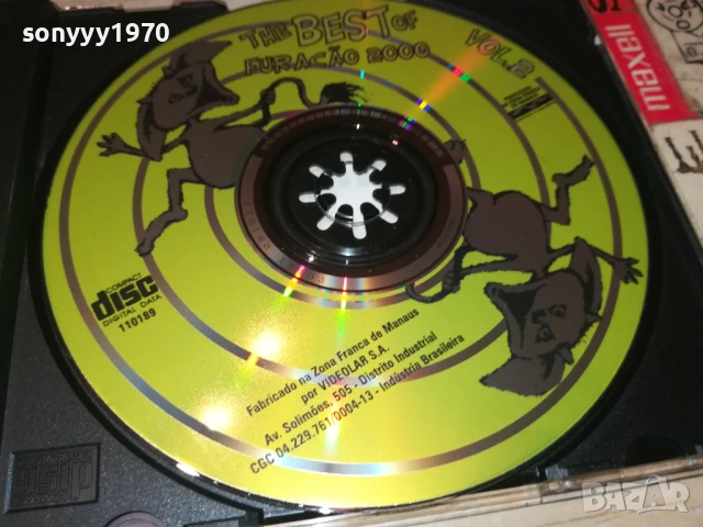 THE BEST OF FURACAO 2000 CD 1208251100, снимка 8 - CD дискове - 51337263