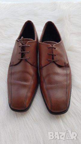 Мъжки обувки ECCO естествена кожа №45/46, снимка 6 - Официални обувки - 40474238