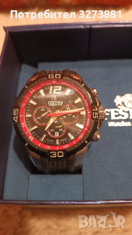 Часовник Festina Chrono bike , снимка 2 - Мъжки - 53077577