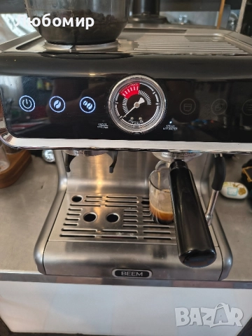 Машина за еспресо с филтър Beem Espresso Grind с мелачка, 2 термоблока за едновременно приготвяне , снимка 3 - Кафемашини - 50657702