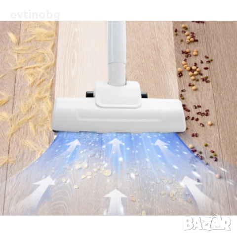 Акумулаторна домакинска ръчна прахосмукачка с 5 накрайника, снимка 4 - Мопове, кофи, четки и метли - 53770443