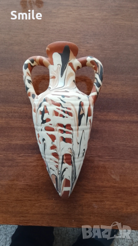 ВАЗА - ръчна изработка в АБСТРАКТЕН стил, снимка 4 - Вази - 53678136