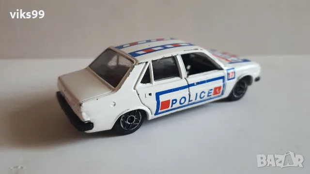 VINTAGE Peugeot 305 Police Solido 1/43 Made in France, снимка 5 - Колекции - 55966986