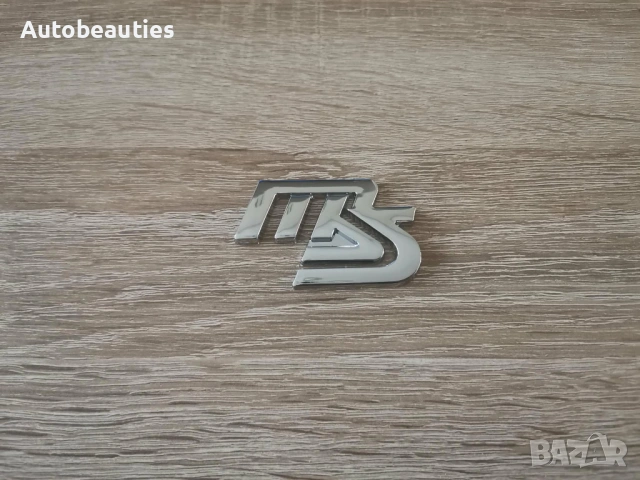 сребриста квадратна емблема MazdaSpeed за Mazda