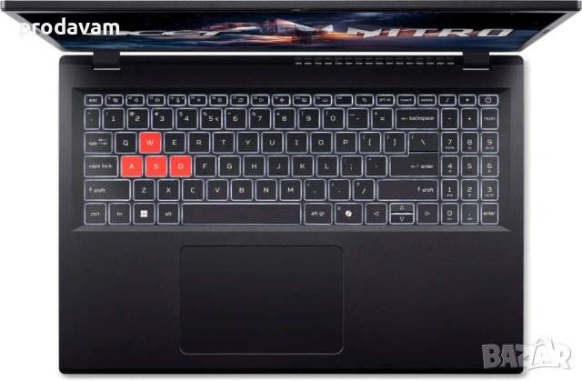 ЗАПЕЧАТАН гейминг лаптоп Acer Nitro Lite 16 i5-13420H - 16'' - ИЗГОДНО, снимка 4 - Лаптопи за игри - 53631819